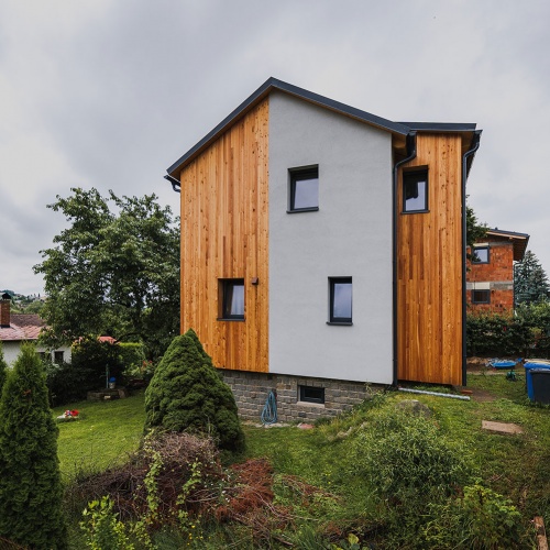 Dřevostavba rodinného domu na klíč - Čerčany